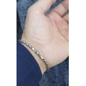 925 AYAR GÜMÜŞ ITALY ERKEK BİLEKLİK