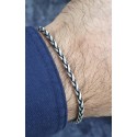 925 AYAR GÜMÜŞ ITALY ERKEK BİLEKLİK