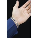 925 AYAR GÜMÜŞ ERKEK BİLEKLİK