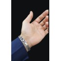925 AYAR GÜMÜŞ  ERKEK BİLEKLİK